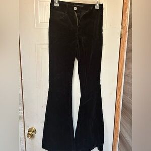 Forever 21 Corduroy High Rise Flare Jeans